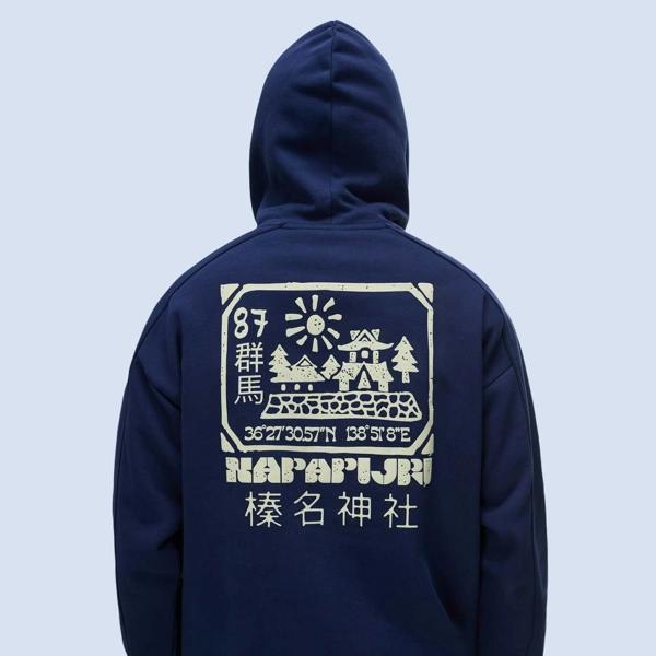 Napapijri B-Teza Puff Print Hoodie