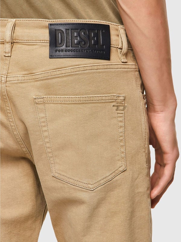 Diesel D-Strukt Slim Fit Men's Jeans - Beige