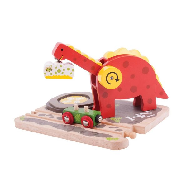 Bigjigs Rail BJT241 Dinosaur Crane