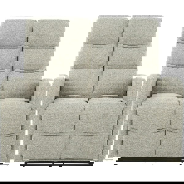 Dorel Home Rena 2‑Seater Manual Recliner Sofa (Natural Fabric)