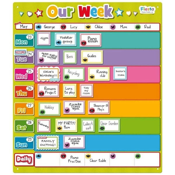 Fiesta Crafts Magnetic Our Week