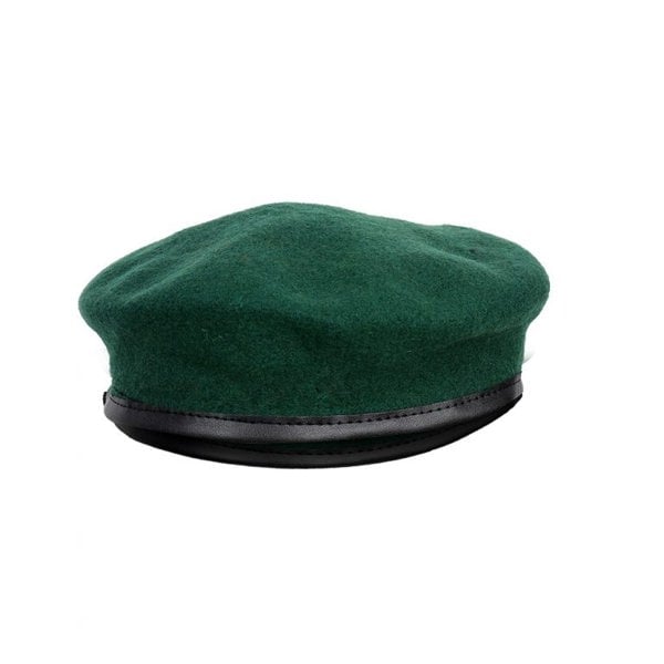 David WeJ Wickliffe Wool Beret - Green
