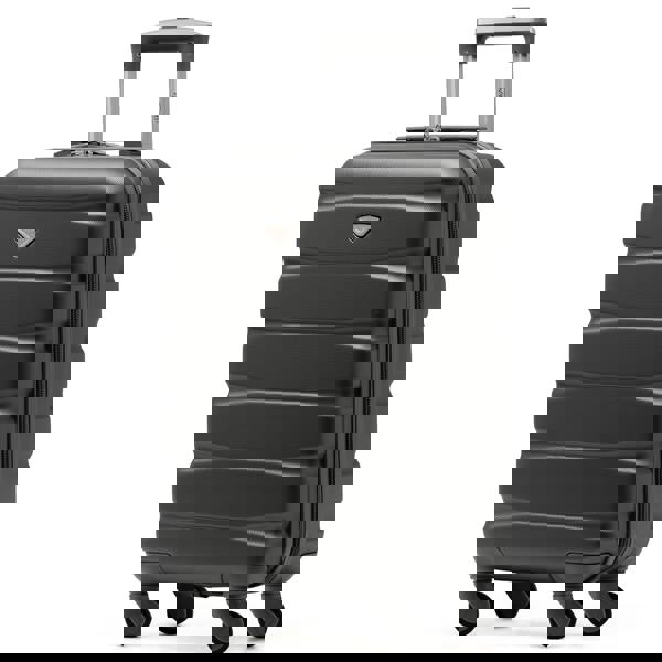 Flight Knight 55x35x20cm Cabin Carry Bag Hard Shell Suitcase 100+ Airline Approved