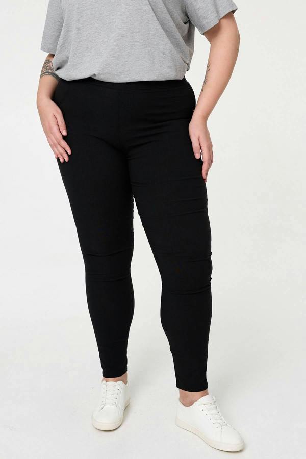 Black | Curve Stretchy High Waist Jeggings