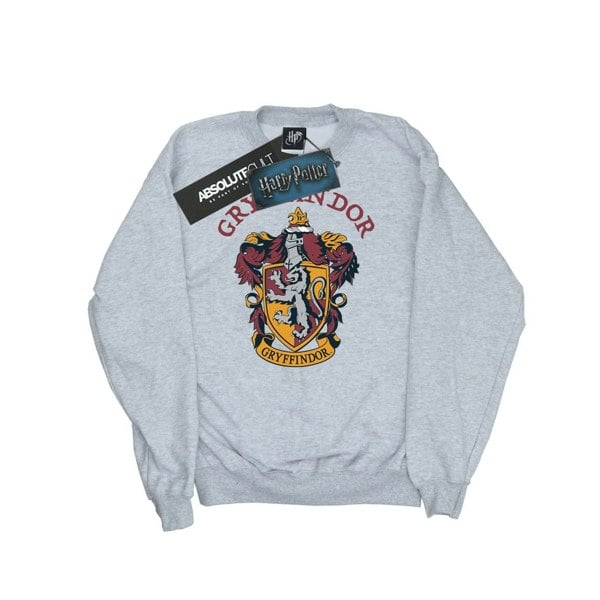 Harry Potter Girls Gryffindor Cotton Sweatshirt - Sports Grey