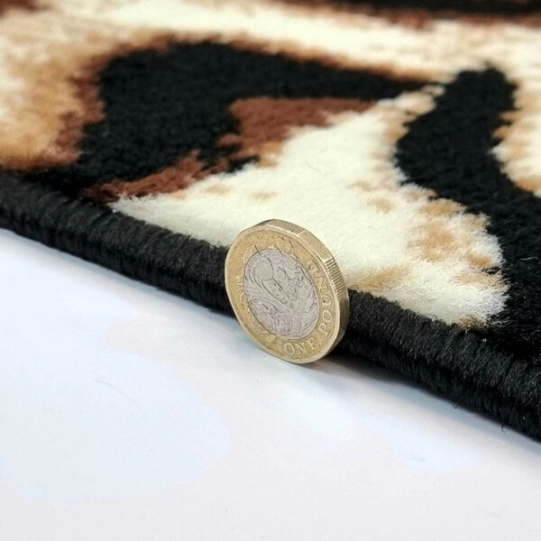 Viva Rugs Animal Print Rug Large Small Soft Safari Africa Patchwork Living Room Carpet