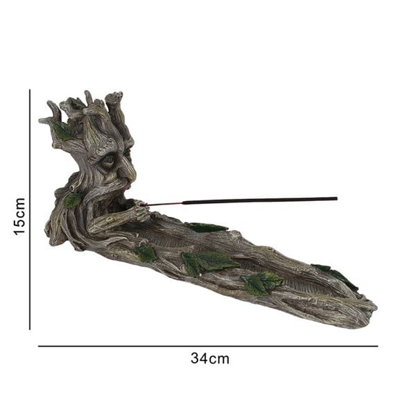 Serano Green Man Incense Stick Holder