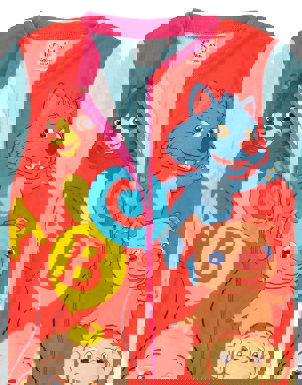 Cocomelon Girls Red Abc Kids Onesie