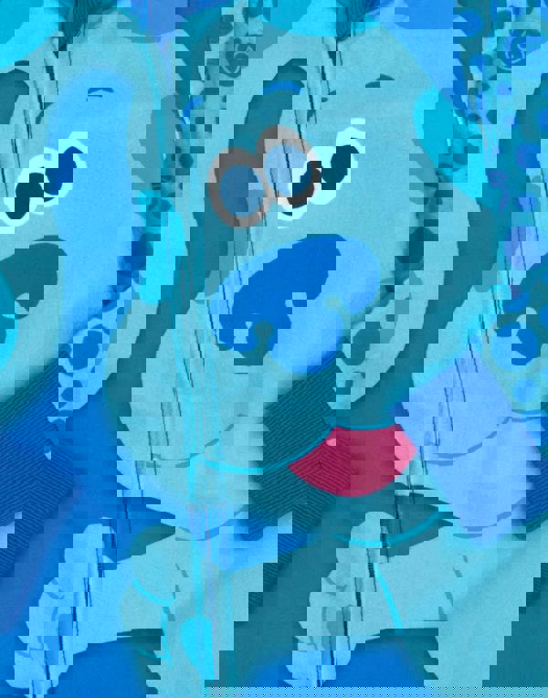 Blue's Clues & You! Unisex Kids Blue All-Over Print Sleeves Onesie