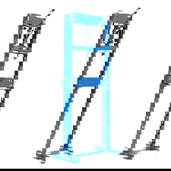 6/12/20Ton Blue Hydraulic Shop Press with Press Plates Workshop Presses Living and Home 12 Ton