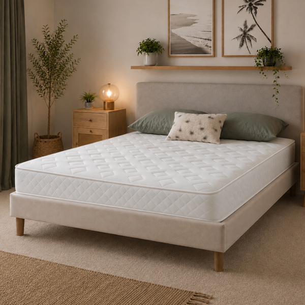 Starlight Beds Essentials Jump n Tac Hybrid Mattress - 19cm Deep, Soft Feel