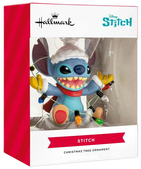 Disney Lilo & Stitch - Stitch with Lights Christmas Tree Ornament