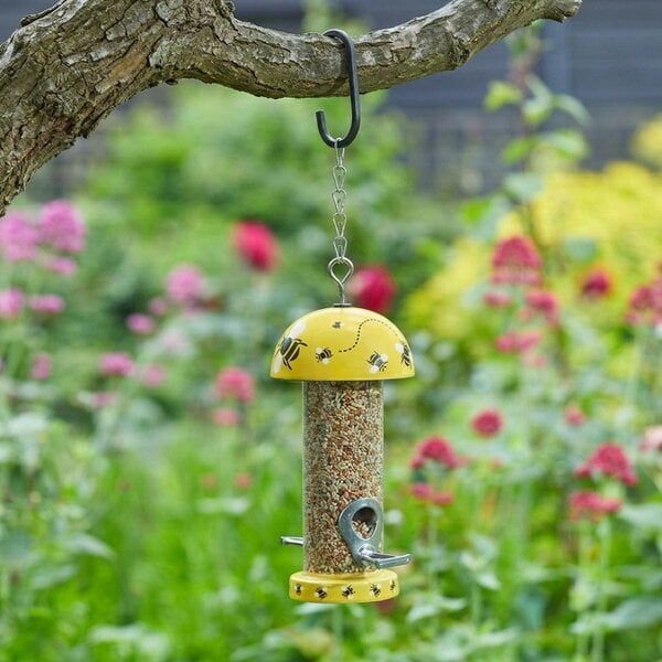 Garden Greatness Flamboya Decorative Garden Bird Seed Feeder
