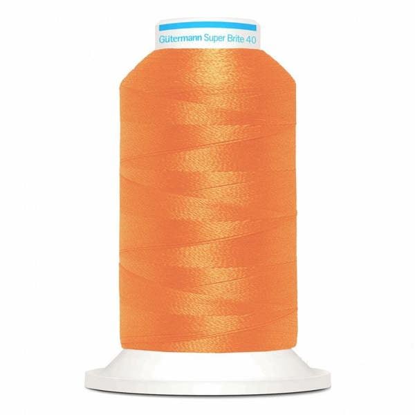 Gutermann Super Brite Polyester 40 Embroidery Thread 1000m Polyester Thread Suitable For Embroidery