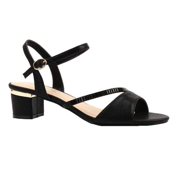 Lunar Womens Jen Block Heel Sandals - Black