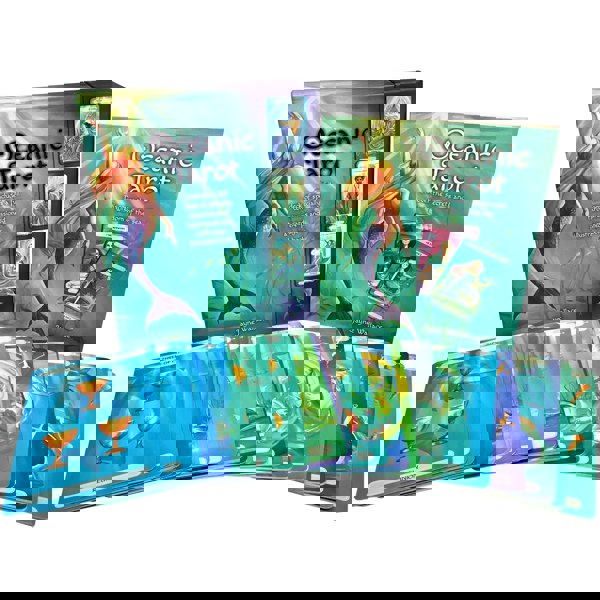 Oceanic Tarot Deck Cards Collection Box Gift Set Mind Body Spirit Mermen Mermaid