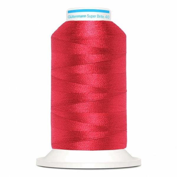 Gutermann Super Brite Polyester 40 Embroidery Thread 1000m Polyester Thread Suitable For Embroidery