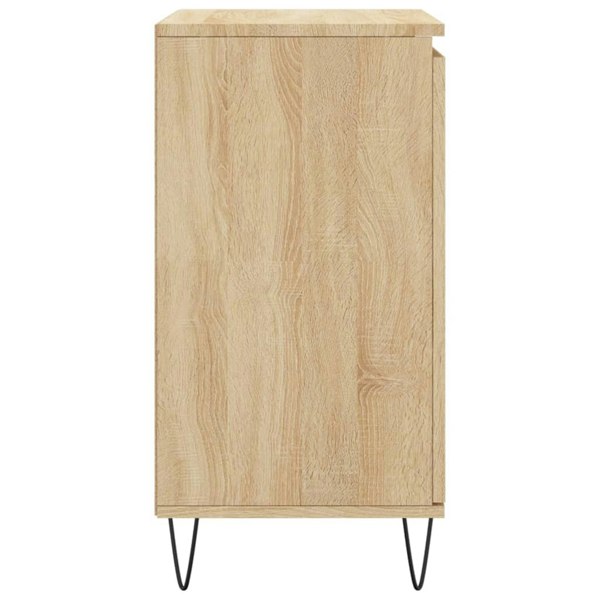Berkfield Sideboard Sonoma Oak 60x35x70 cm Engineered Wood