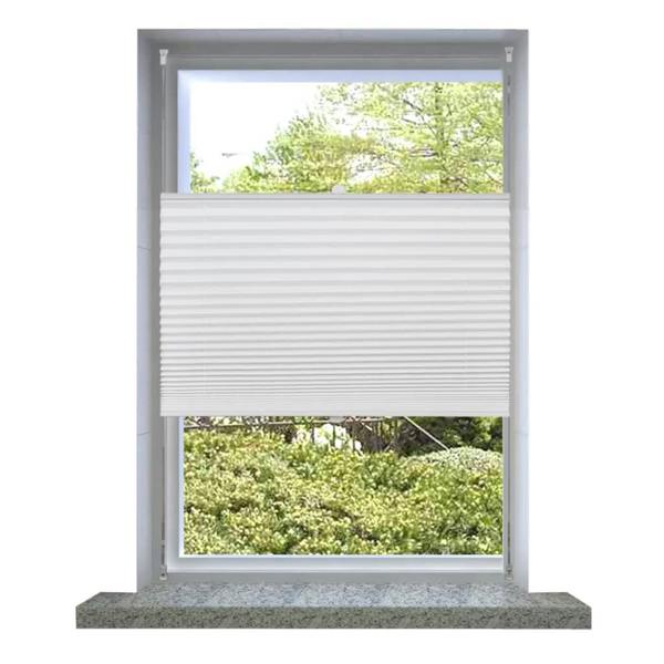 Berkfield Plisse Blind 80x200cm White Pleated Blind