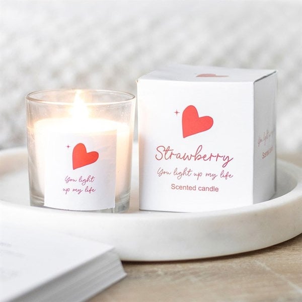 Serano You Light Up My Life Strawberry Scented Candle