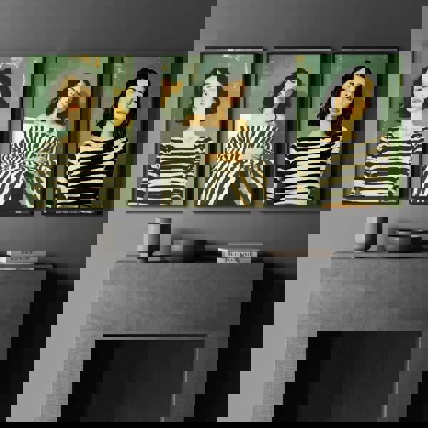 Art Print For Living Room | Set of 3 Boho Women Wall art Prints