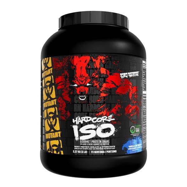 Mutant Hardcore Iso, Vanilla Ice Cream - 2270g