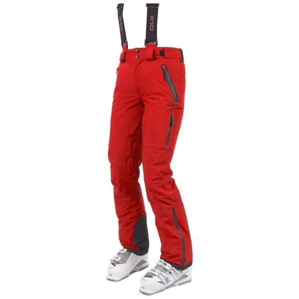 Trespass Women's Marisol II DLX Waterproof Ski Trousers - Red