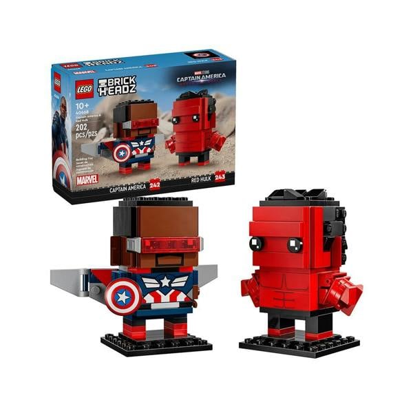 LEGO LEGO Lego Captain America & Red Hulk (40668)