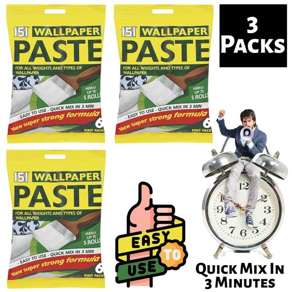 151 3X Wallpaper Paste 5 Roll