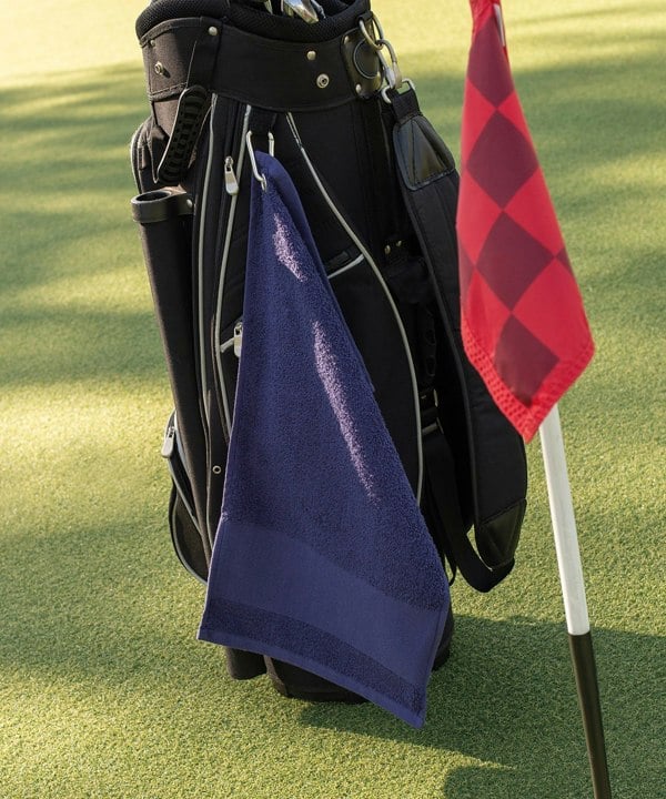 Diletto Gifts Large Heavyweight Cotton Golf Towel - Choice of Colours