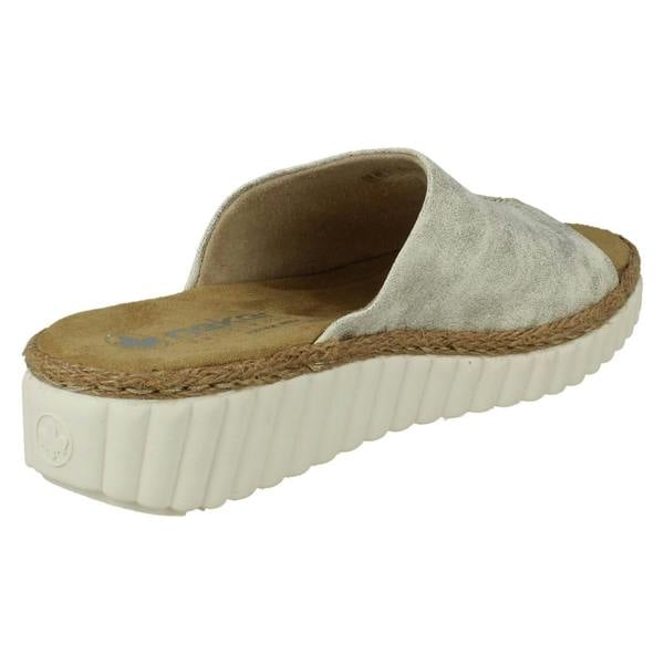 Rieker Ladies Riekers Extra Wide Sliders Sandals 69288