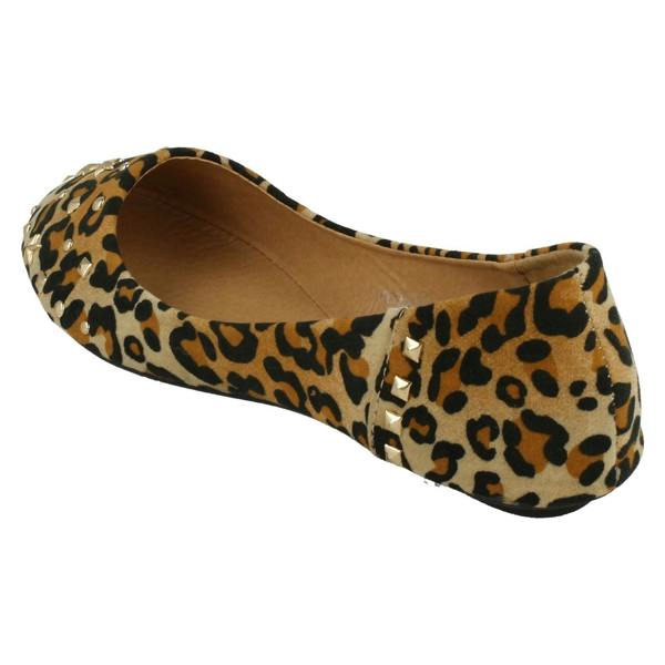 Spot On Girls Spot On Studded Ballerina Flats