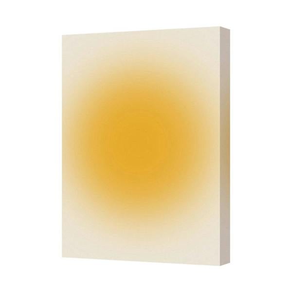 Benjamin Tate Design Abstract Sun Canvas Wall Art Print Beige Background 7158