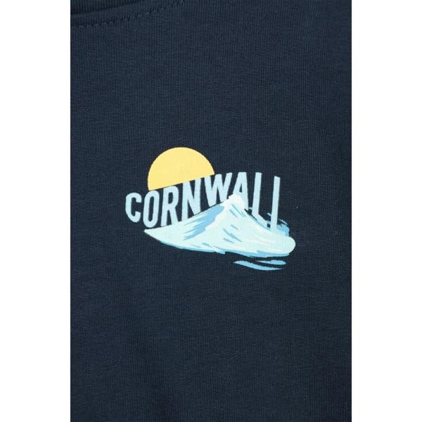 Mountain Warehouse Childrens/Kids Regional Cornwall Hoodie - Dark Blue - 