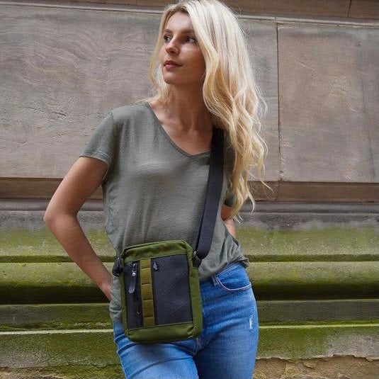 Paguro Major Vegan Crossbody Reporter Bag