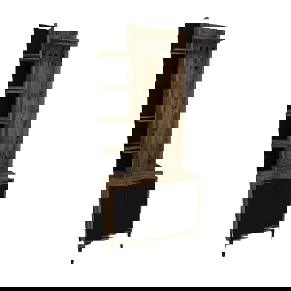 Destina Home Lefteris Hallway Coat Rack with Shelves