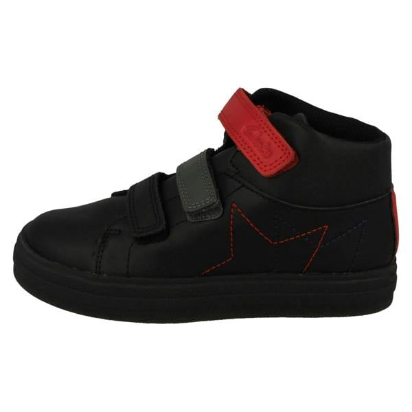 Clarks Childrens Clarks Star Detailed Light Up Ankle Boots Flare Show