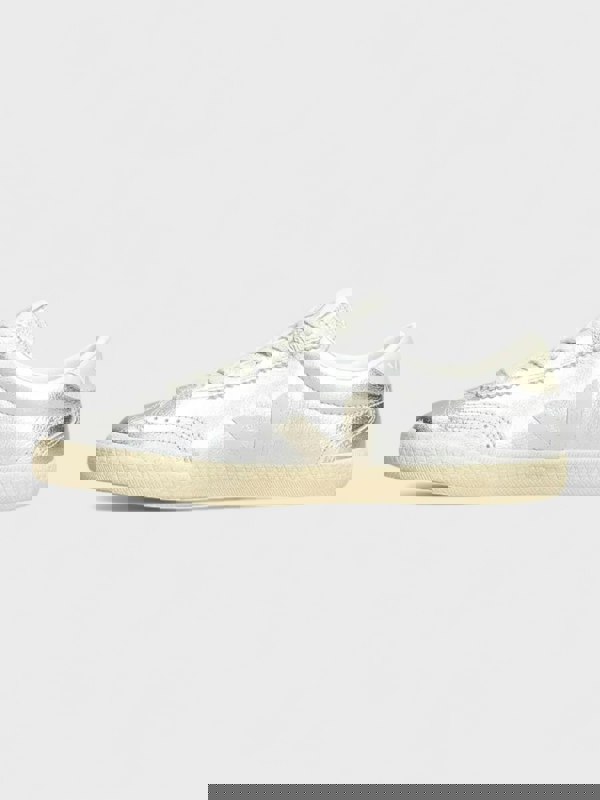 Veja Volley Leather Silver Pierre Sneakers