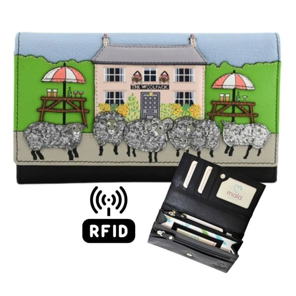 Mala Leather The Woolpack Inn Matinee Purse