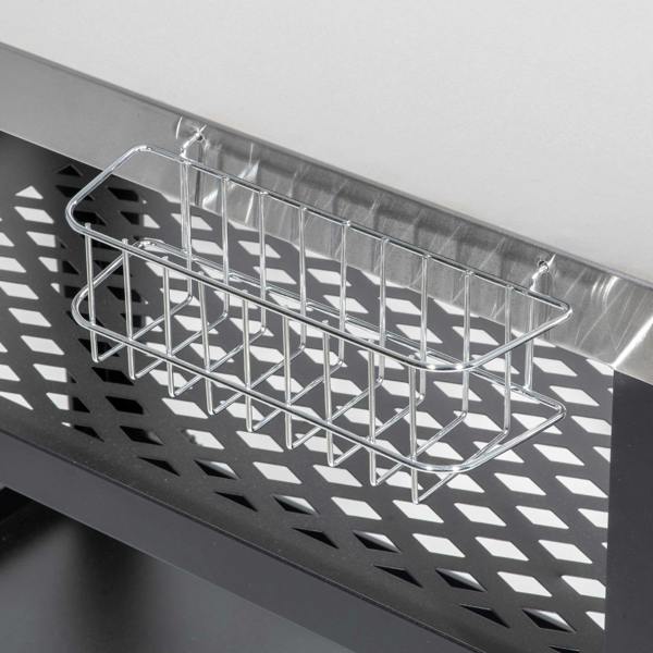 Dellonda DG263 Barbecue Trolley Action shot - basket