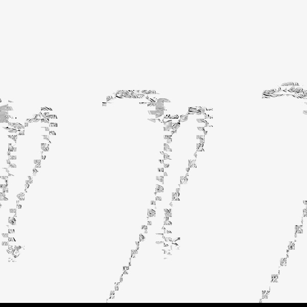 Swarovski Una Rhodium Plated White Crystal Choker Necklace 5733194