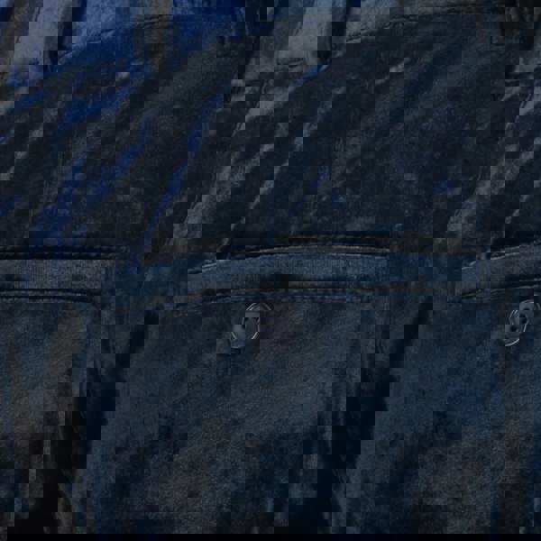 3.1 Phillip Lim midnight blue crushed velvet trousers in a straight leg