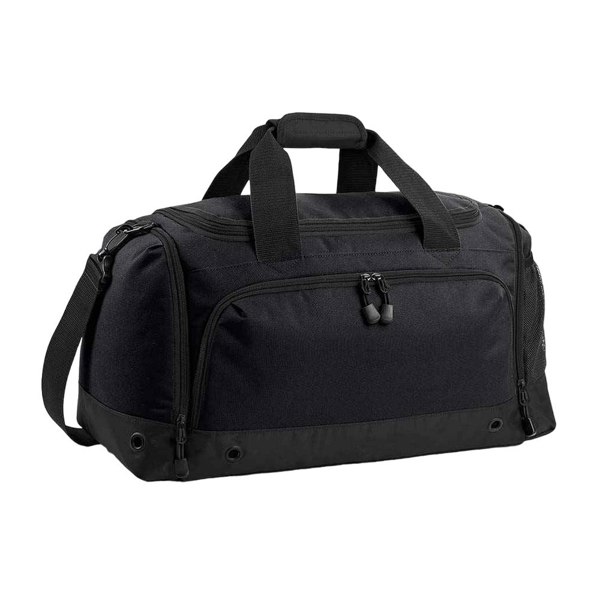 Bagbase Athleisure Holdall - Black/Black