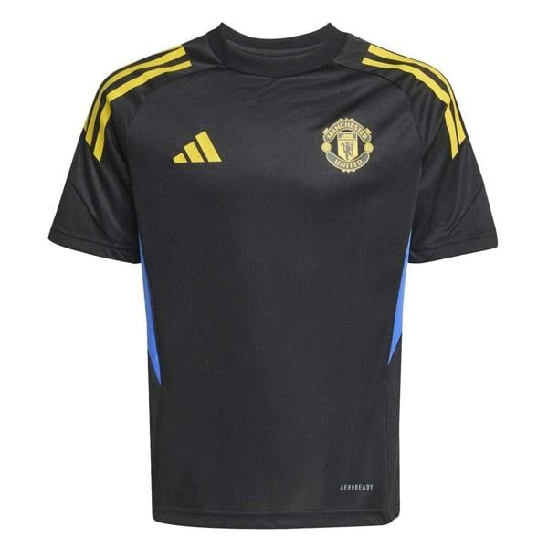 Adidas Childrens/Kids Tiro 25 Competition Manchester United FC Training Jersey - Black - 
