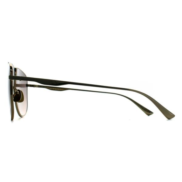 Gucci Sunglasses GG0336S 001 Gold Brown Gradient