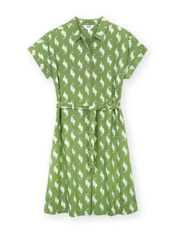Kite Womens Organic Charlton Slub Weave Dress Stay Wild