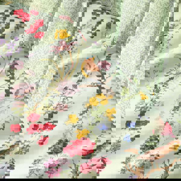 Catherine Lansfield RHS x Catherine Lansfield Birds In Bloom So Soft Duvet Cover Set Green