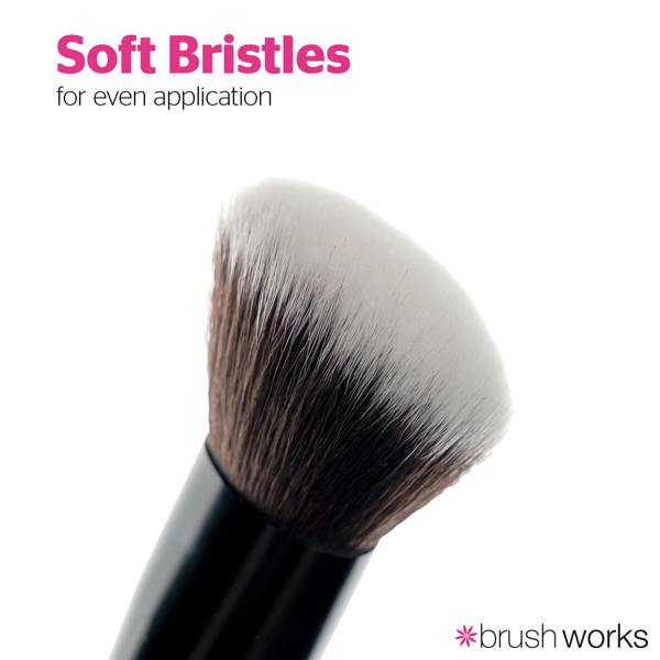 Brushworks No. 7 Angled Blush Brush