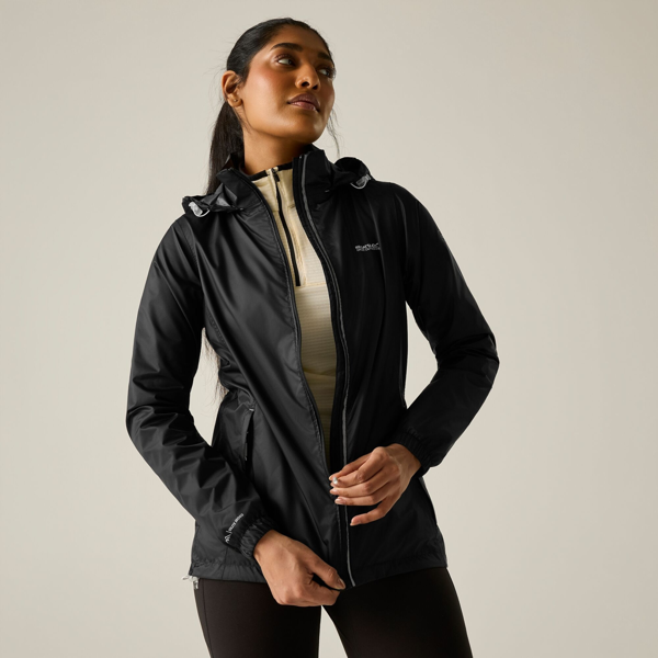 Regatta Corinne IV Waterproof Packaway Women's Jacket - Black