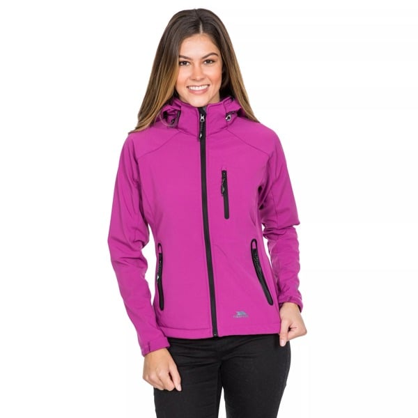 Trespass Women's Bela II Waterproof Soft Shell Jacket - Purple Orchid